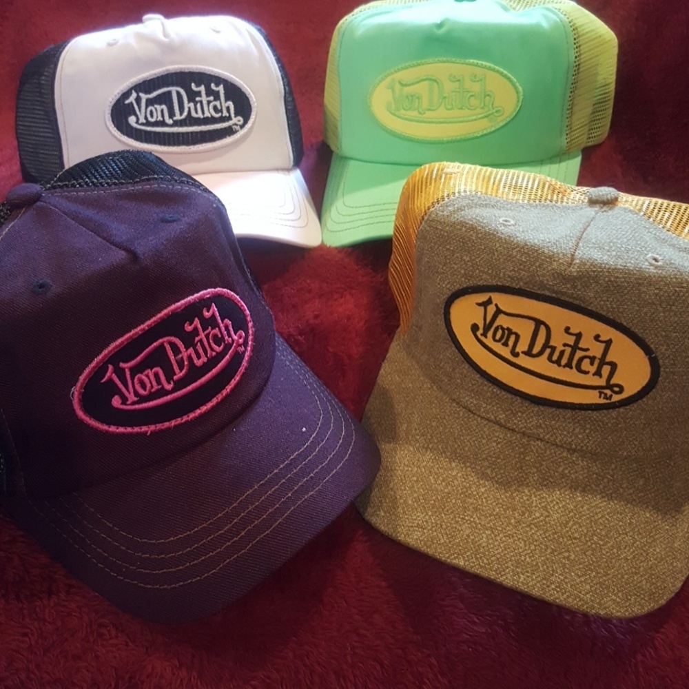 Sold. Von Dutch Original Trucker hats